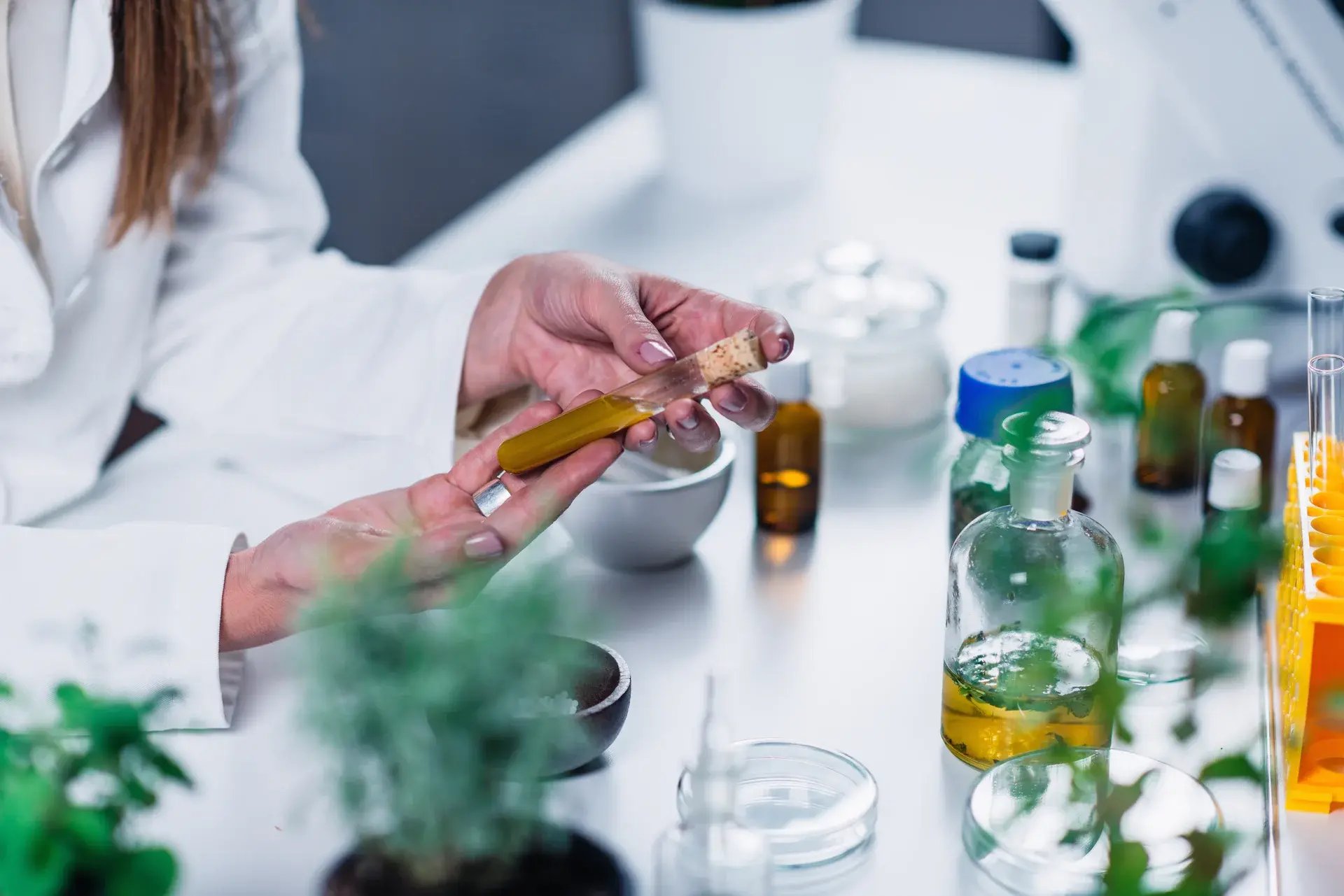 Laboratoire Landema analyse huiles essentielles certifiées biologiques