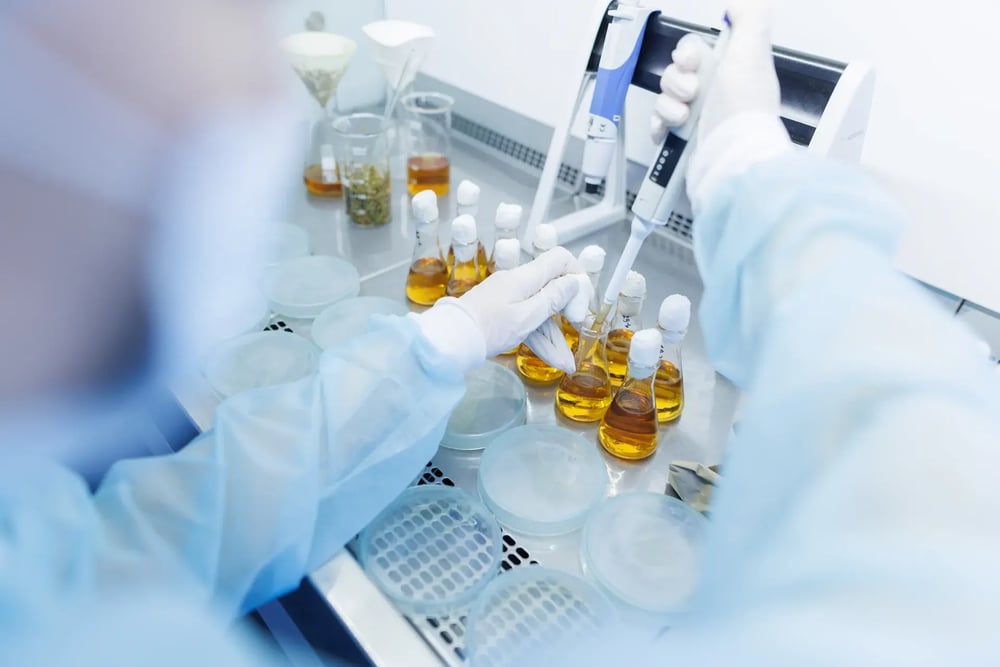 Laboratoire contrôle qualité huiles essentielles Landema